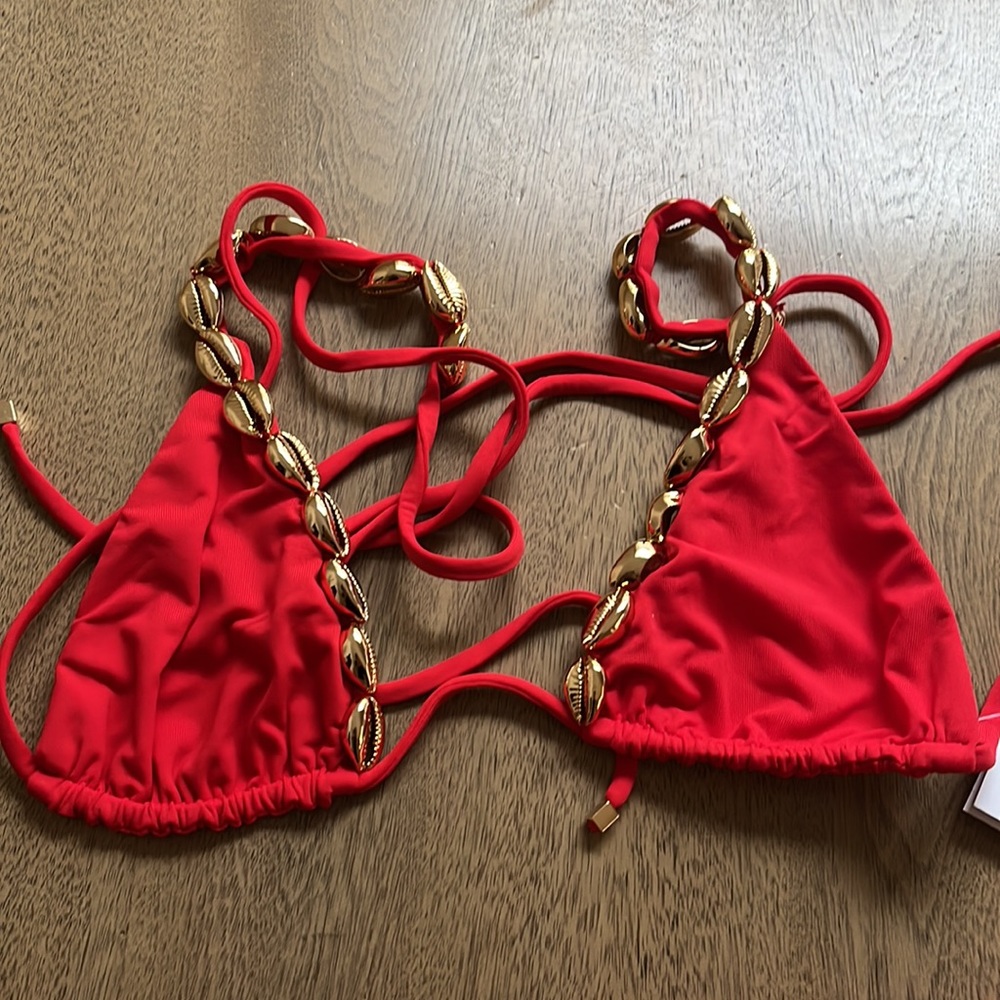 Seashell swim. Small. Top. NWT